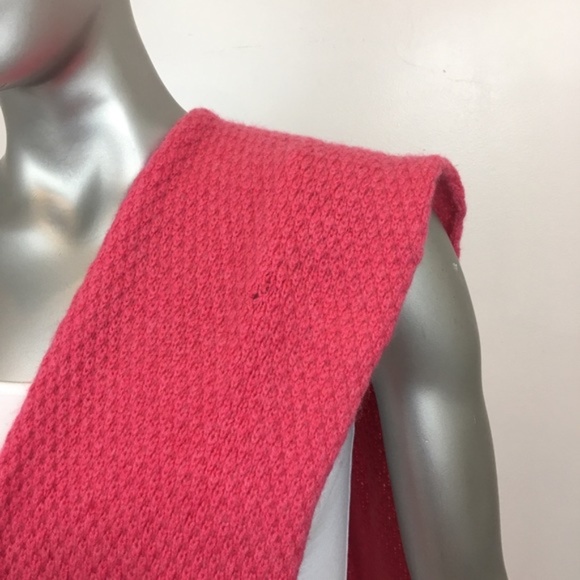 Cashmere MARIELE WAITHE Long Pink Super Soft Scarf - Picture 6 of 8